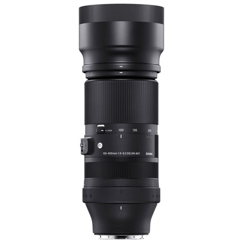 Objectif DG DN OS 100-400 mm f/5-6,3 Contemporary de Sigma pour monture E de Sony