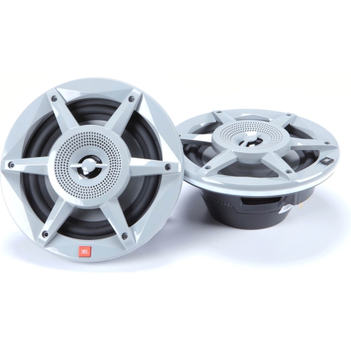 JBL Stadium Marine 62 6-1/2" 100W RMS 2-Way Marine Speakers with Built-in RGB LED Lights - Gray