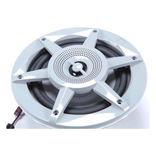 JBL Stadium Marine 62 6-1/2" 100W RMS 2-Way Marine Speakers with Built-in RGB LED Lights - Gray