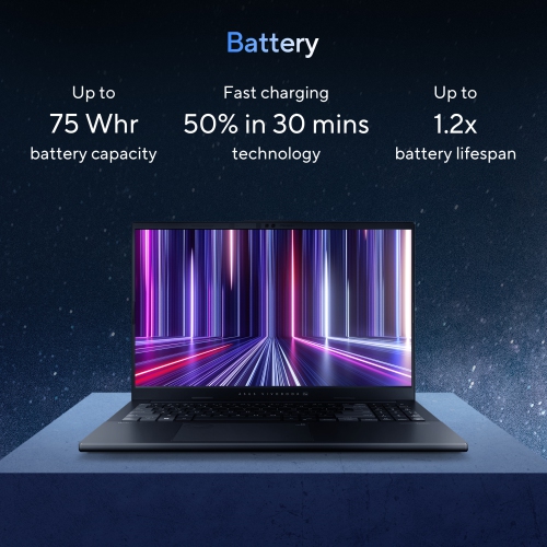ASUS Vivobook Pro 15 Laptop (15.6” 3K OLED Display / Intel Core Ultra 9 / NVIDIA GeForce RTX 4050 / 24GB / 1TB SSD / Windows 11 Home / Wi-Fi 6E/