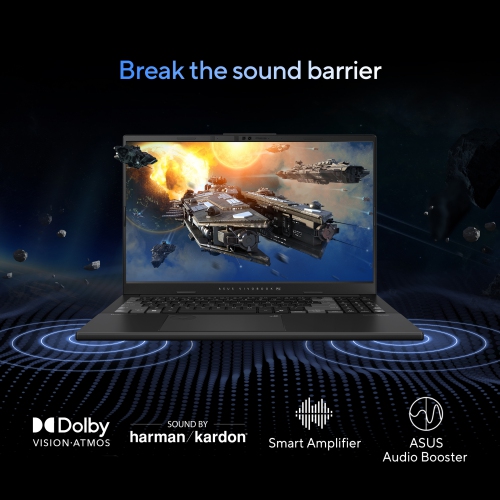 ASUS Vivobook Pro 15 Laptop (15.6” 3K OLED Display / Intel Core Ultra 9 / NVIDIA GeForce RTX 4050 / 24GB / 1TB SSD / Windows 11 Home / Wi-Fi 6E/