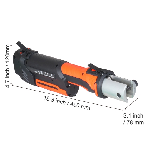 VEVOR 18V ProPress Tool, Electric Pipe Crimping Tool for 1/2”, 3/4”, 1”, 1 1/4", 1 1/2", 2" Copper Pipes, Press Tool Kit with Brushless Motor, 6 Pro