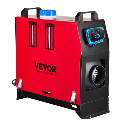VEVOR 8KW Diesel Air Heater Muffler Diesel Heater 12V 8000W Diesel Parking Heater Remote Control Remote Control with LCD Switch for Car Bus Trucks