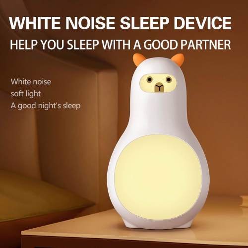Mignon instrument de sommeil à bruit blanc pour animaux, aide au sommeil, veilleuse, minuterie intelligente à bruit blanc machine contrôle