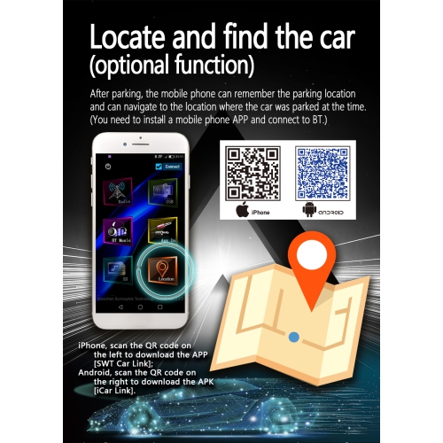 Carte USB pour l'auto, lecteur MP3 Bluetooth pour l'auto, lecteur de musique sans perte radio FM TF Card