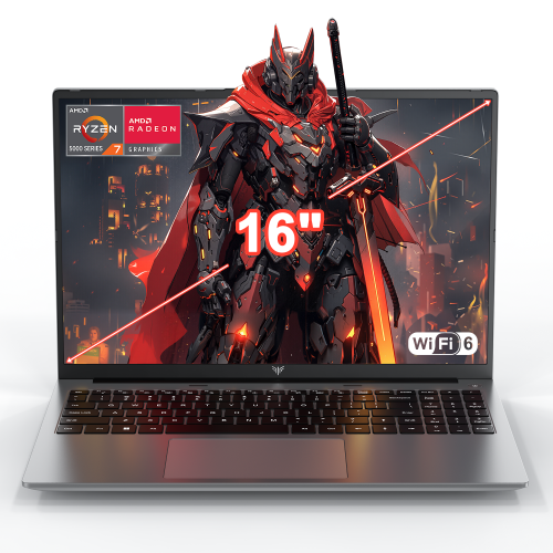 ACEMAGIC  Rx16 16" Gaming Laptop - Grey, Amd Ryzen 7 7735Hs(8C/16T, Up to 4.7Ghz), Integrated Amd Radeon 680M Graphics, 16GB Ddr5/512GB SSD Nvme SSD
