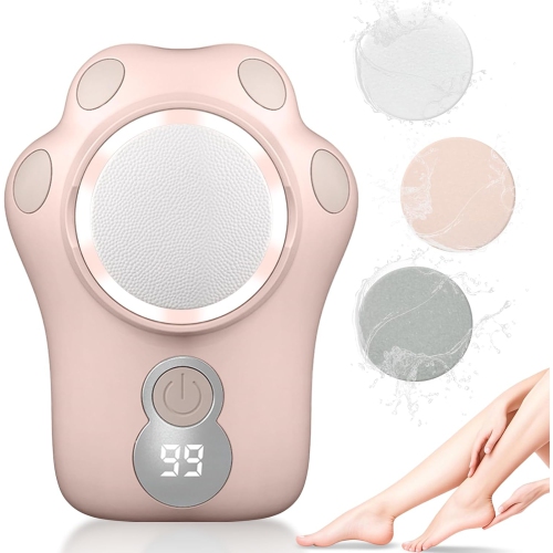 Electric Foot Callus Remover,3 Adjustable Speed,Electronic Foot File Pedicure Kits,Professional Feet Care for Hard Cracked Dry Skin,Gift for