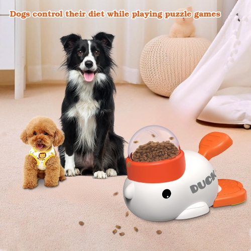 Dog treat dispenser toys, pet food leak toys suitable for large, medium and small dogs