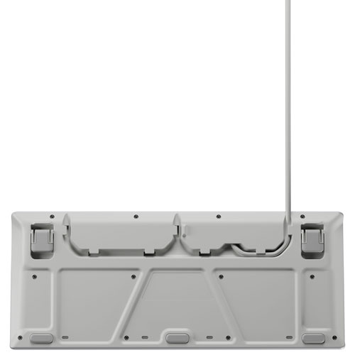 Clavier de jeu ergonomique rétroéclairé sans pavé numérique Apex 3 de SteelSeries - Blanc - Anglais