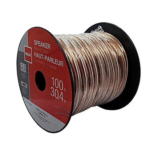 Speaker Wire 2/16AWG – 100 Feet on Spool – AH16100SR
