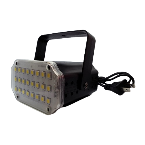 Mini LED Stroboscope – Compact mood lighting for parties and events