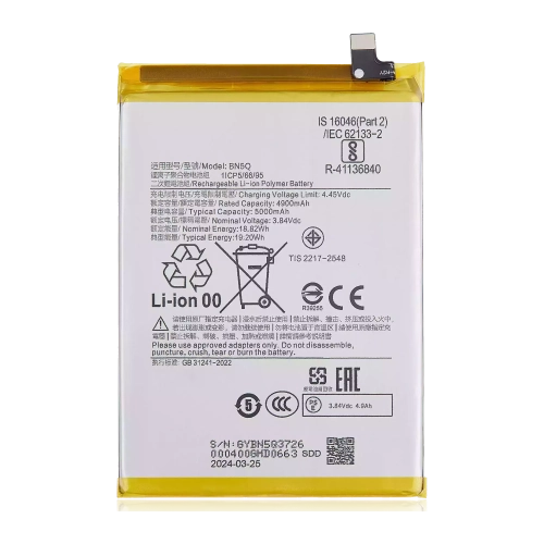 Replacement Battery Compatible For Xiaomi Redmi 13C