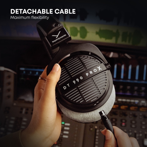 DT 990 PRO X Studio headphones for critical listening and editing