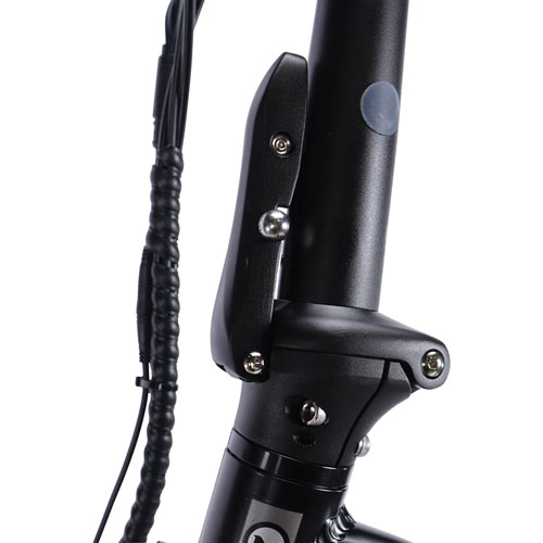 Vélo électrique cargo repliable à cadre bas EasyHaul d'Everyday Essentials - Taupe