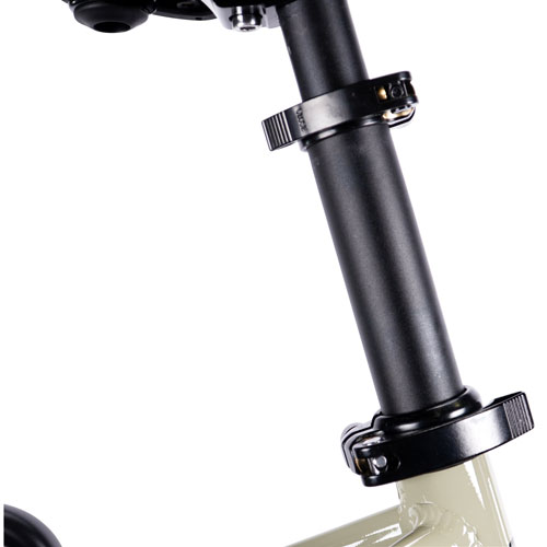 Vélo électrique cargo repliable à cadre bas EasyHaul d'Everyday Essentials - Taupe