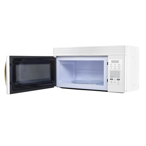 Forno Scalo 30-Inch Over the Range Microwave, White – 1.6 cu.ft, 300 CFM Vent, Touch Control, LED Light