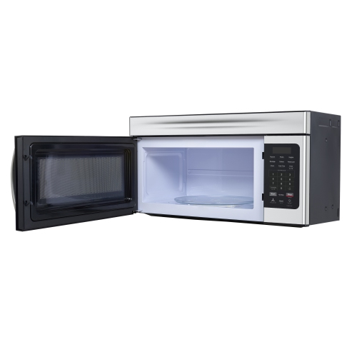 Forno Scalo 30-Inch Over the Range Microwave, Stainless Steel – 1.6 cu.ft, 300 CFM Vent, Touch Control, LED Light