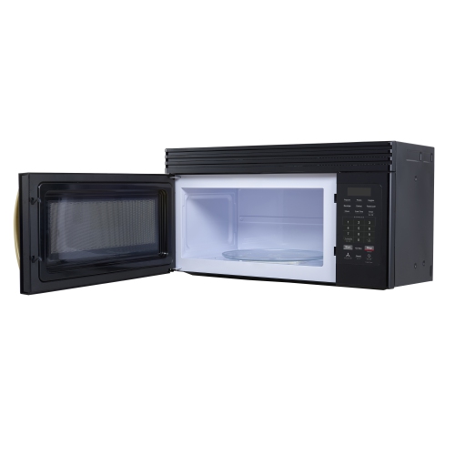 Forno Scalo 30-Inch Over the Range Microwave, Black – 1.6 cu.ft, 300 CFM Vent, Touch Control, LED Light