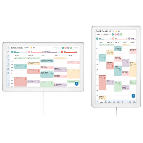 Skylight 27" Touchscreen Calendar Smart Display - White