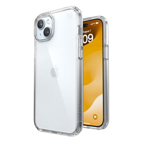 Speck Presidio Perfect-Clear Case - iPhone 15 Plus