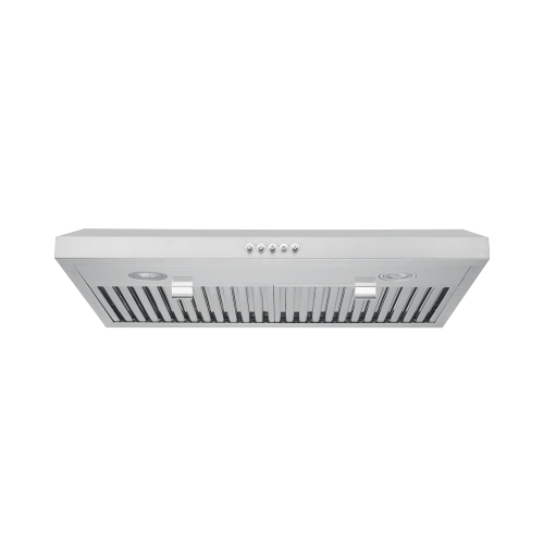 Vesta Athens 30" Under Cabinet 750 CFM 3-Speed Stainless Steel Silver Range Hood