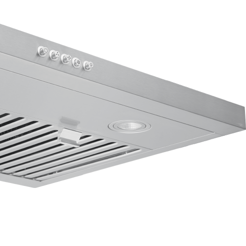 Vesta Athens 30" Under Cabinet 750 CFM 3-Speed Stainless Steel Silver Range Hood