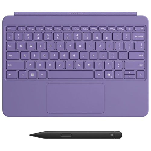Microsoft Surface Pro 12" Keyboard with Slim Pen - Violet - English