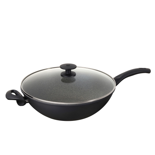 ZWILLING Bologne Granitium 32&nbsp;cm / Wok en aluminium 12.5&nbsp;po