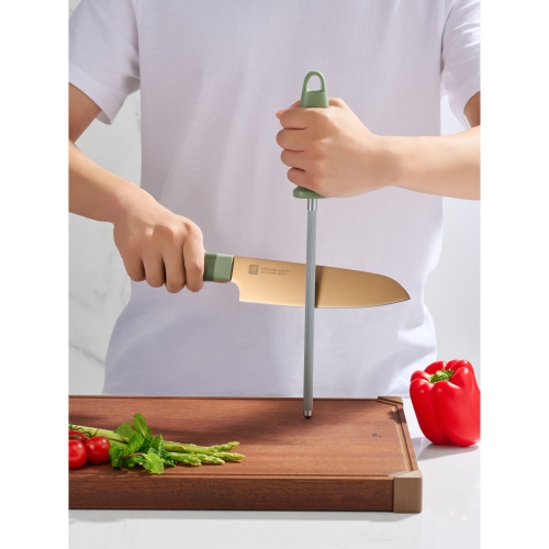 ZWILLING Now Pro 7 Piece, Knife Block Set, Green