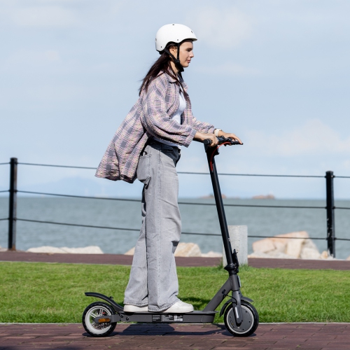 Trottinette électrique de transport pour adultes 5E WHEEL – moteur 350 W, vitesse maximale 28 km/H, longue portée 32 km, pneus solides