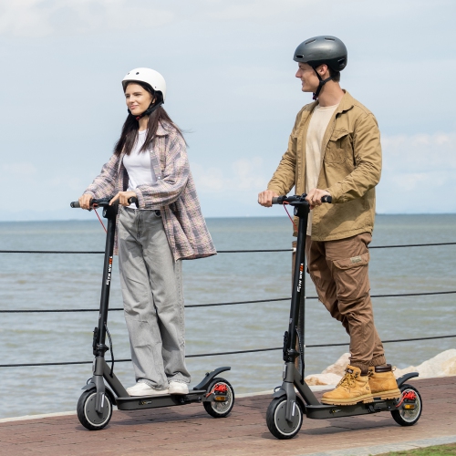 Trottinette électrique de transport pour adultes 5E WHEEL – moteur 350 W, vitesse maximale 28 km/H, longue portée 32 km, pneus solides