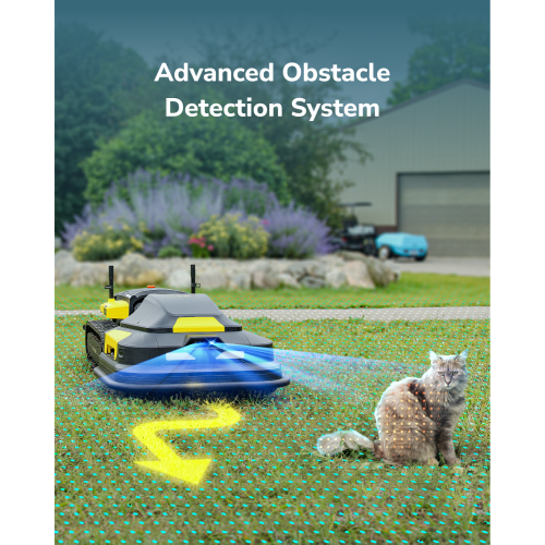 YARBO Robot Lawn Mower and Robotic Blower with Modular Design, Auto-Charging, AI Multi-Zone Mapping & RTK for Navigation