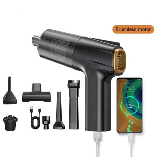 THE WAY  Car Vacuum Cleaner, Car Vacuum Cleaner \w Strong Suction Power, Small And Powerful Household Cordless Vacuum Cleaner3101-E-Brushless