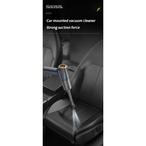 Car vacuum cleaner, car vacuum cleaner with strong suction power, small and powerful household cordless vacuum cleaner3101-E-Brushless motor-Graphite