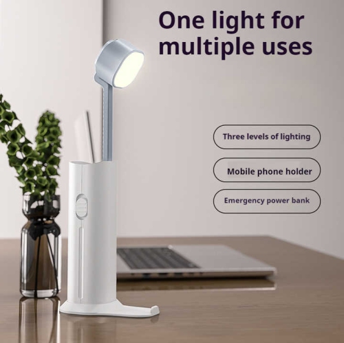 Desk lamp dedicated rechargeable eye protection desk lamp LED reading dormitory lamp study small desk lamp small mobile power portable emergency