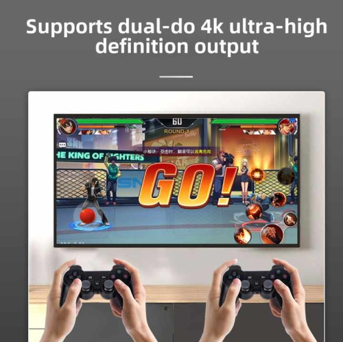 M8 Retro Game Console Double Wireless Joystick Double Battle Arcade Retro HD TV Home Game Console 8000+ Games 32G