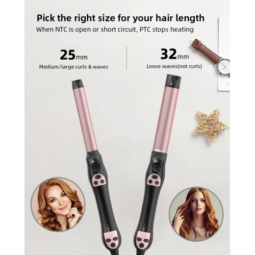 Hair Styling Tools Curling Iron Hair Straightener Brush Rotating Ceramic Automatic Curling Iron Hair Curler