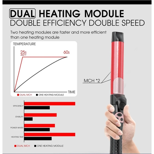 Hair Styling Tools Curling Iron Hair Straightener Brush Rotating Ceramic Automatic Curling Iron Hair Curler