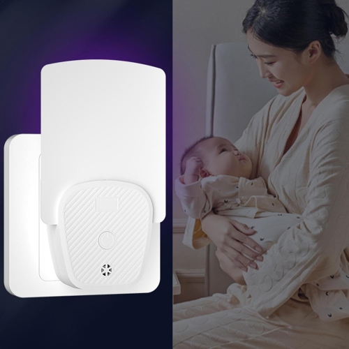 Indoor UV Fly Trap, Plug-in Bug Light Trap with UV and Blue Light, Kitchen Plug-in UV Trap, Indoor Use