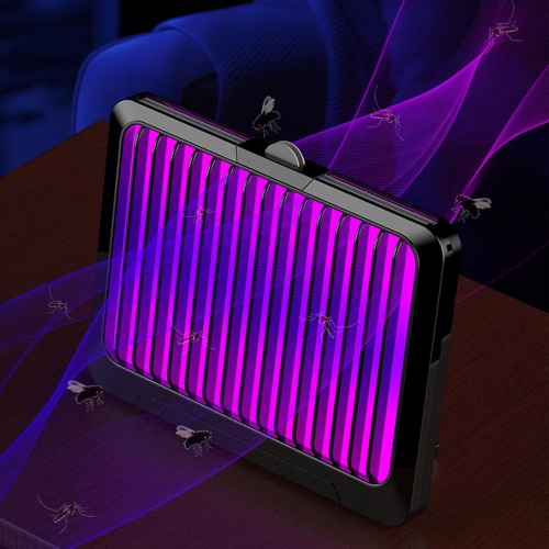 Piège à mouche électronique - UV + filtre en caoutchouc haute viscosité, double effet, fonctionnement ultra-silencieux, faible consommation