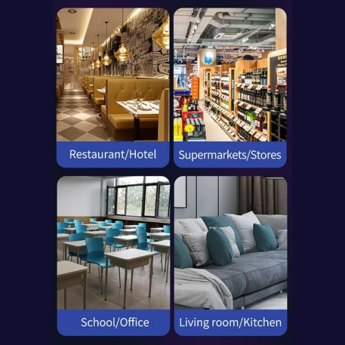 Piège à moustiques, piège à lumière ultraviolette, tueur à moustiques enfichable, piège à mouche non toxique, adapté à l'intérieur, à la maison et au