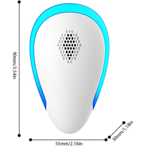 [Intelligent frequency conversion indoor ultrasonic insect repeller] 6 packs - 100 square meters large area coverage Non-toxic and harmless Repel