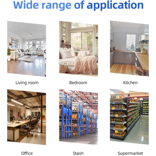 [Intelligent frequency conversion indoor ultrasonic insect repeller] 6 packs - 100 square meters large area coverage Non-toxic and harmless Repel