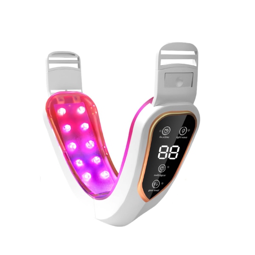 Electric Double Chin Device and V Facial Massager Machine,Facial Beauty Device for Women & Men,Face Massager Tool for Skin Care