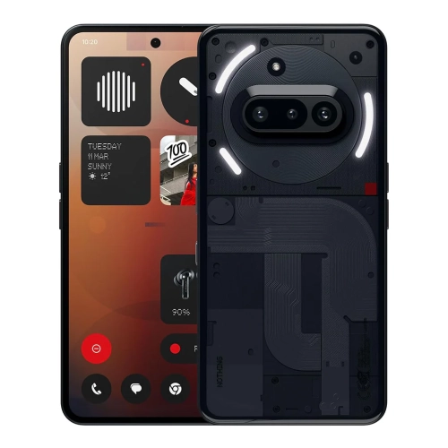 Refurbished - Nothing Phone 3a 128GB Smartphone - Black – Unlocked