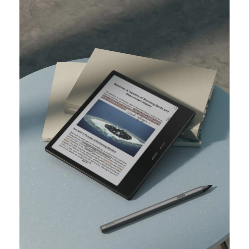 Boox Go Color 7 + stylet InkSense Plus + étui beige avec porte-stylet