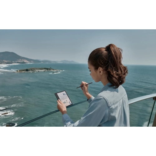 Boox Go Color 7 + stylet InkSense Plus + étui beige avec porte-stylet