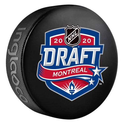 INGLASCO  Entry Draft Hockey Team Logo Autograph Model Puck