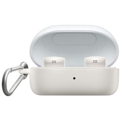 Étui en silicone pour écouteurs boutons QuietComfort de Bose - Blanc