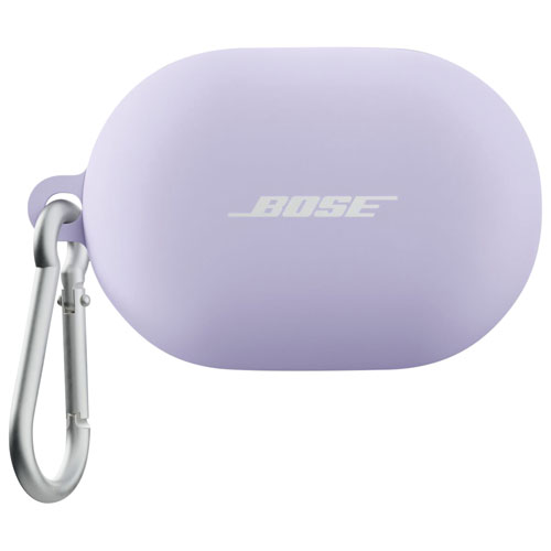 Étui en silicone pour écouteurs boutons QuietComfort de Bose - Lilas frais